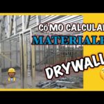 Dimensiones de una plancha de drywall: ¿Cuántos m2 tiene?